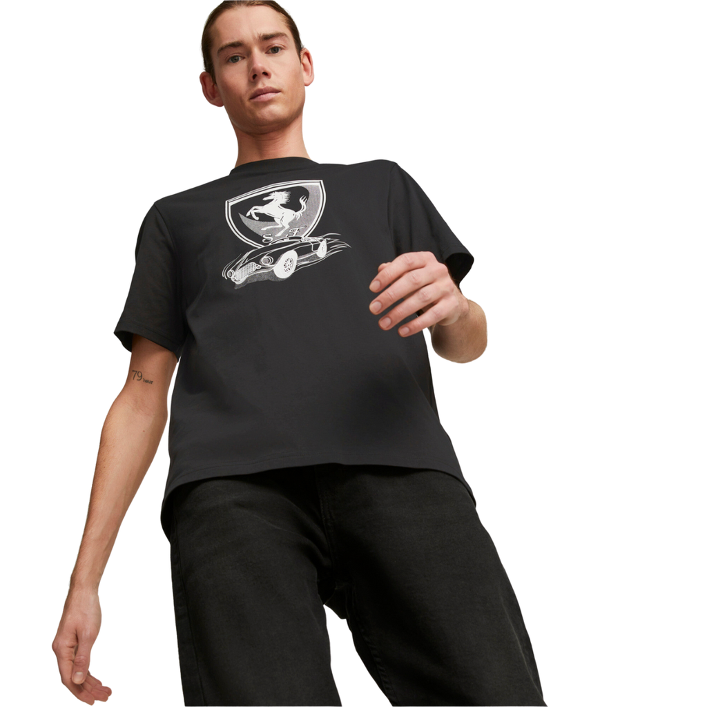 Playera Puma Scuderia Ferrari Big Shield para hombre Score Mexico